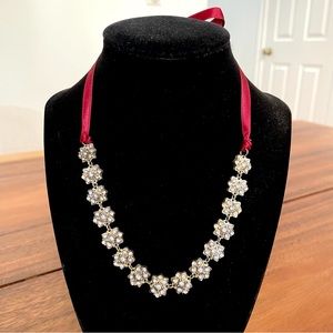 Banana Republic Crystal Holiday Necklace